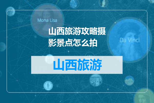 山西旅游攻略摄影景点怎么拍